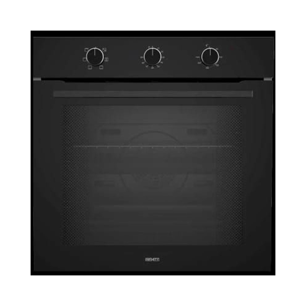 Four Encastrable 60 cm Multifonction Noir 78 L, 7 Modes, Minuterie Mécanique Infinity