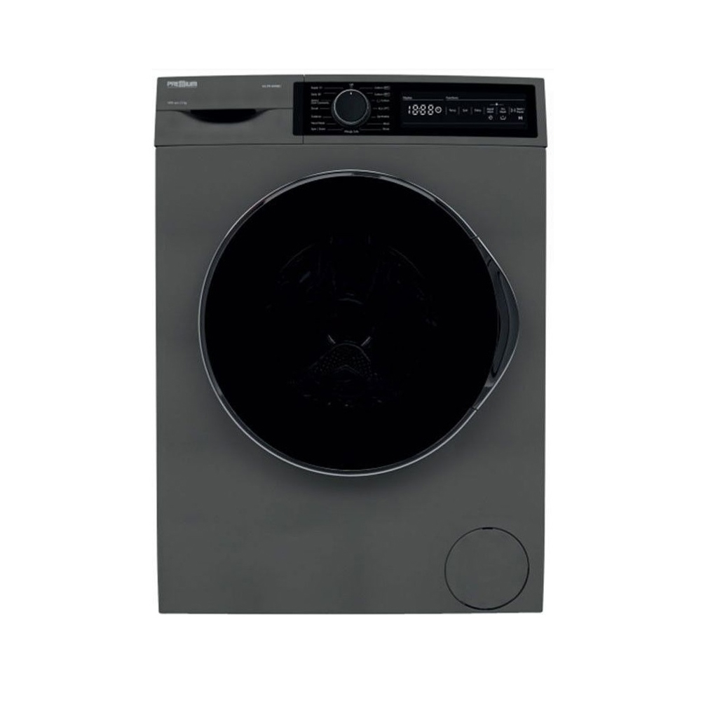 Lave Linge Pose Libre 9 kg / 1400 Tours, 15 Programmes, Moteur Inverter, Dark Inox, A+++ Infinity