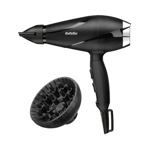 Sèche Cheveux Shine PRO 2200 W Noir/argent + Diffuseur Babyliss