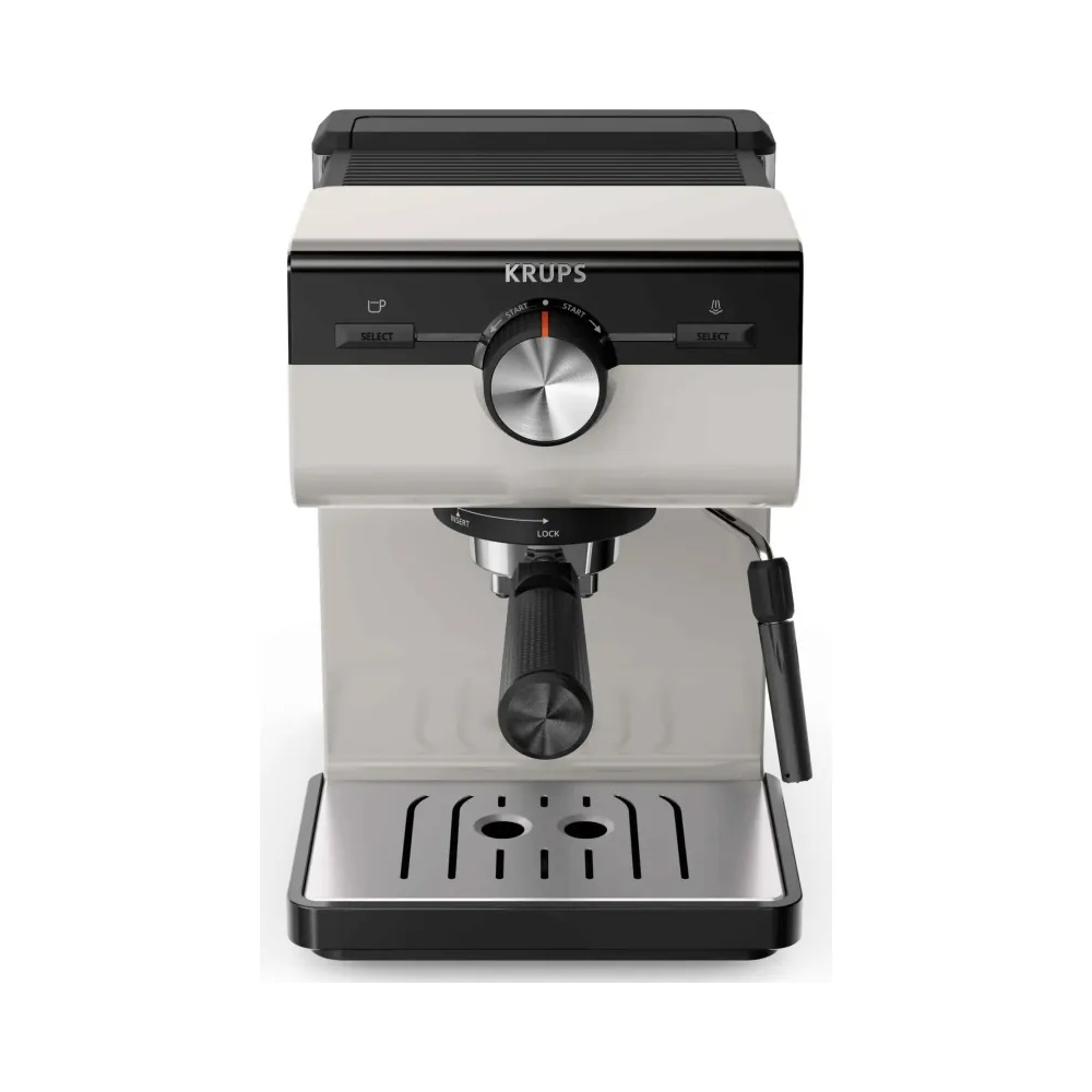 Cafetière Machine à Expresso Manuelle Authentic Gris Krups