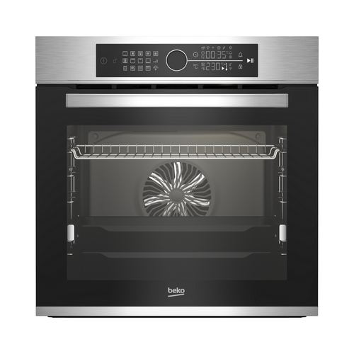 Four Encastrable Beko 60 cm Ventilé 13 Fonctions Afficheur LED Inox