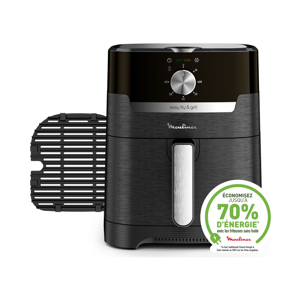 Friteuse Easy Fry 3.5 L Mecanique Noir Moulinex