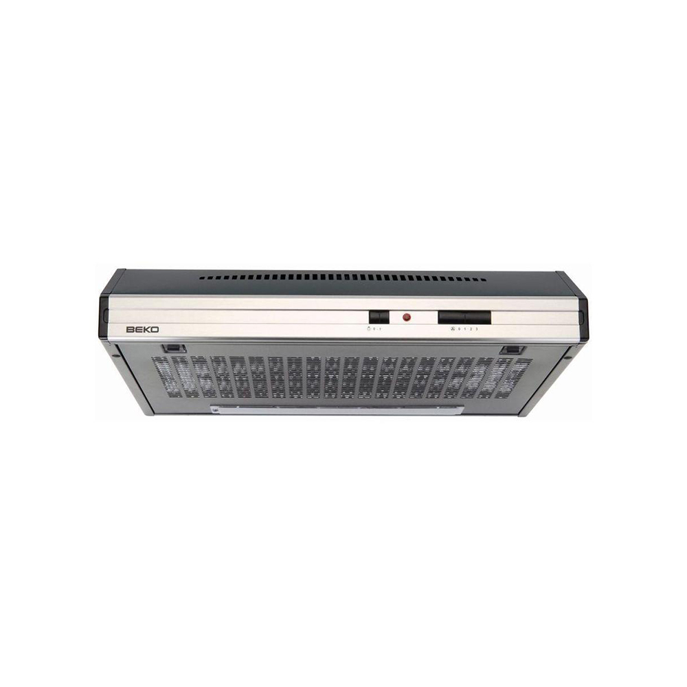 Hotte Casquette Beko 60 cm Filtre Carbone Inox