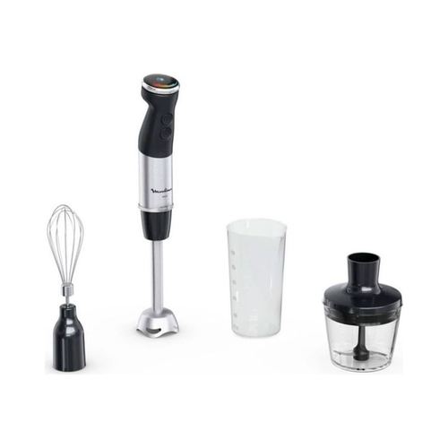 Blender Mixeur Plongeant 1000 W 3 Accessoires Noir Moulinex