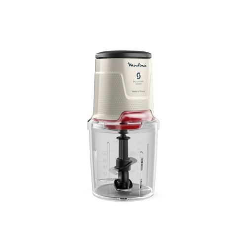 Hachoir Électrique Easy Press 600 W Ecru 0,5 L 4 Lames Tranchantes Moulinex