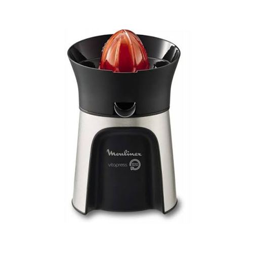 Presse Citron 100 W 3 Cones Noire/silver Moulinex