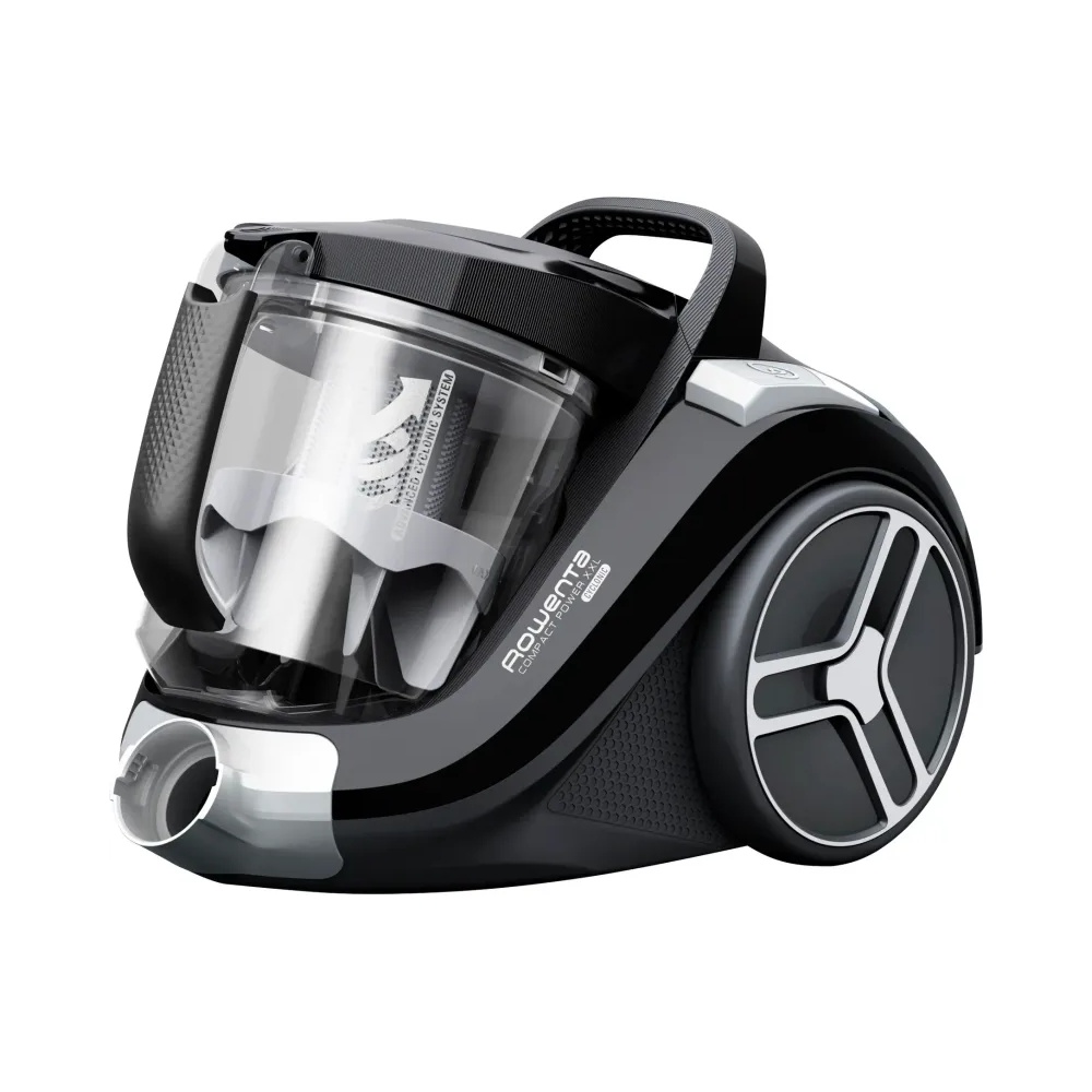 Aspirateur Compact Power Cyclonic XXL sans Sac Noir 2.5 L 900 W Rowenta
