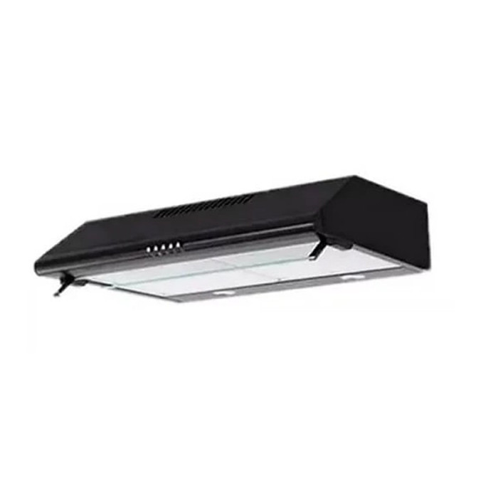 Hotte Casquette Galaxy Naturel 90cm Noir