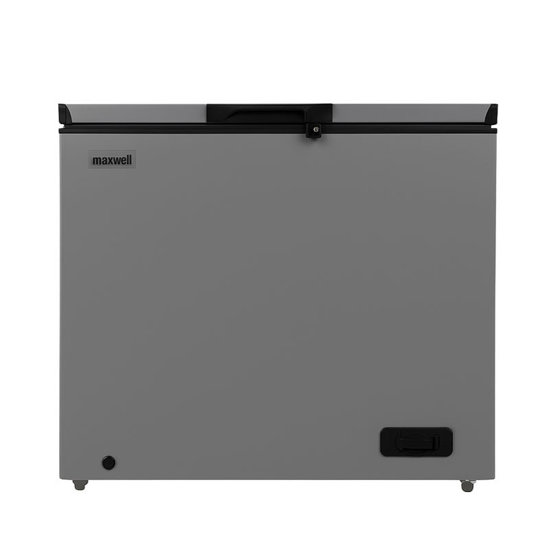 Congélateur Horizontal Maxwell 270 Litres Noir Avec Porte Vitrée