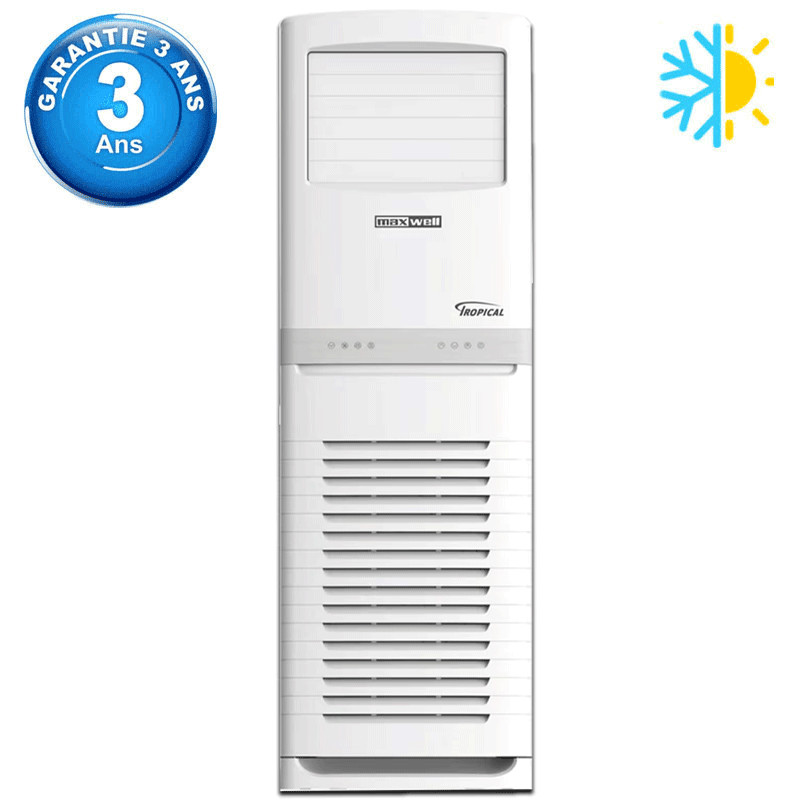 Climatiseur Armoire Maxwell 48000 BTU Chaud et Froid Ultra Tropicalisé
