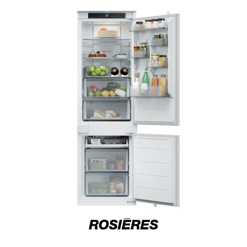 Réfrigérateur Combiné Encastrable Rosières RNBQT3518E 251L Total No Frost WiFi